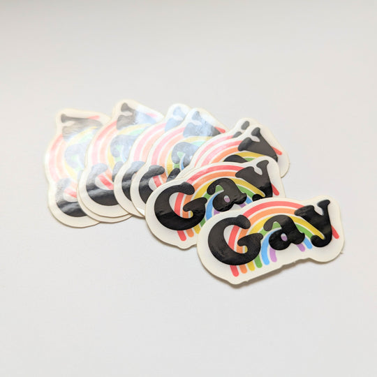 'Gay' Sticker