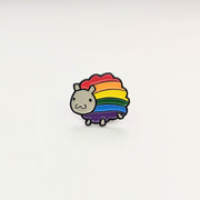 Rainbow Flag Sheep Enamel Pin Badge
