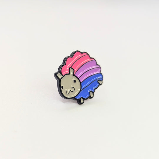Bisexual Flag Sheep Enamel Pin Badge