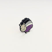 Asexual Flag Sheep Enamel Pin Badge