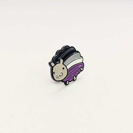 Asexual Flag Sheep Enamel Pin Badge
