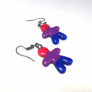 Bisexual Flag People Earrings LGBTQ+ Jewellery