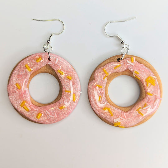 Oversized Iced Biscuit Earrings
