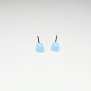 Super Cute Baby Blue Mini Circle Acrylic Stud Earrings