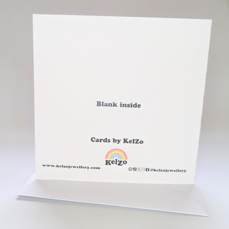 KelZo Greetings Card