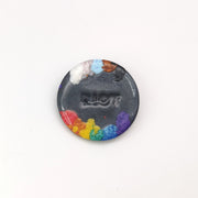 Pride RIOT Progressive Flag Badge, LGBTQ+ Queer Jewellery
