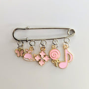 Kilt Pin Charm Brooch