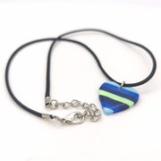 Rainbow LGBTQ+ PRIDE Boy Flux Heart Necklace