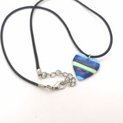 Rainbow LGBTQ+ PRIDE Boy Flux Heart Necklace